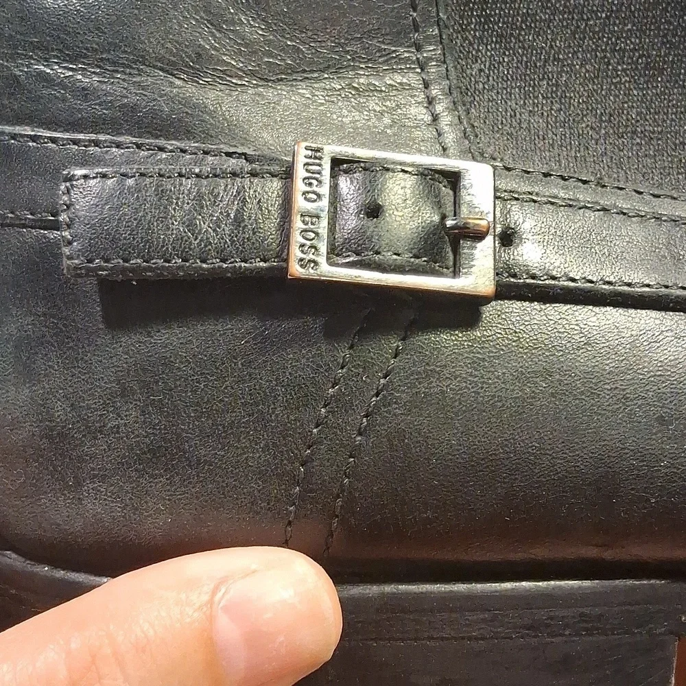 Hugo Boss Men's Black Ankle.boots Size 12